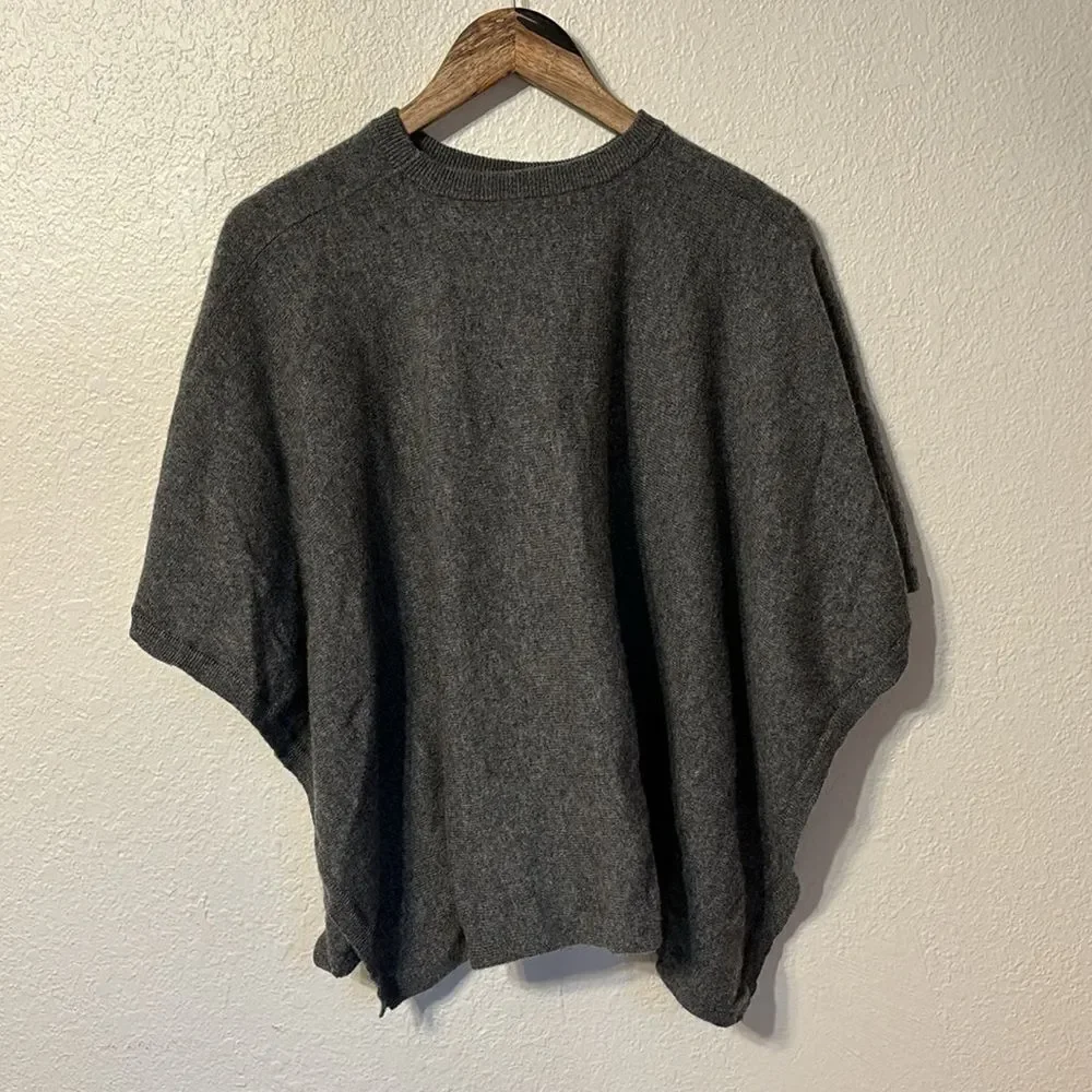 Amicale Cashmere Poncho One Size - Picture 4 of 4